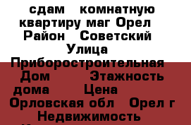 сдам 1 комнатную квартиру(маг.Орел) › Район ­ Советский › Улица ­ Приборостроительная › Дом ­ 21 › Этажность дома ­ 9 › Цена ­ 10 000 - Орловская обл., Орел г. Недвижимость » Квартиры аренда   . Орловская обл.